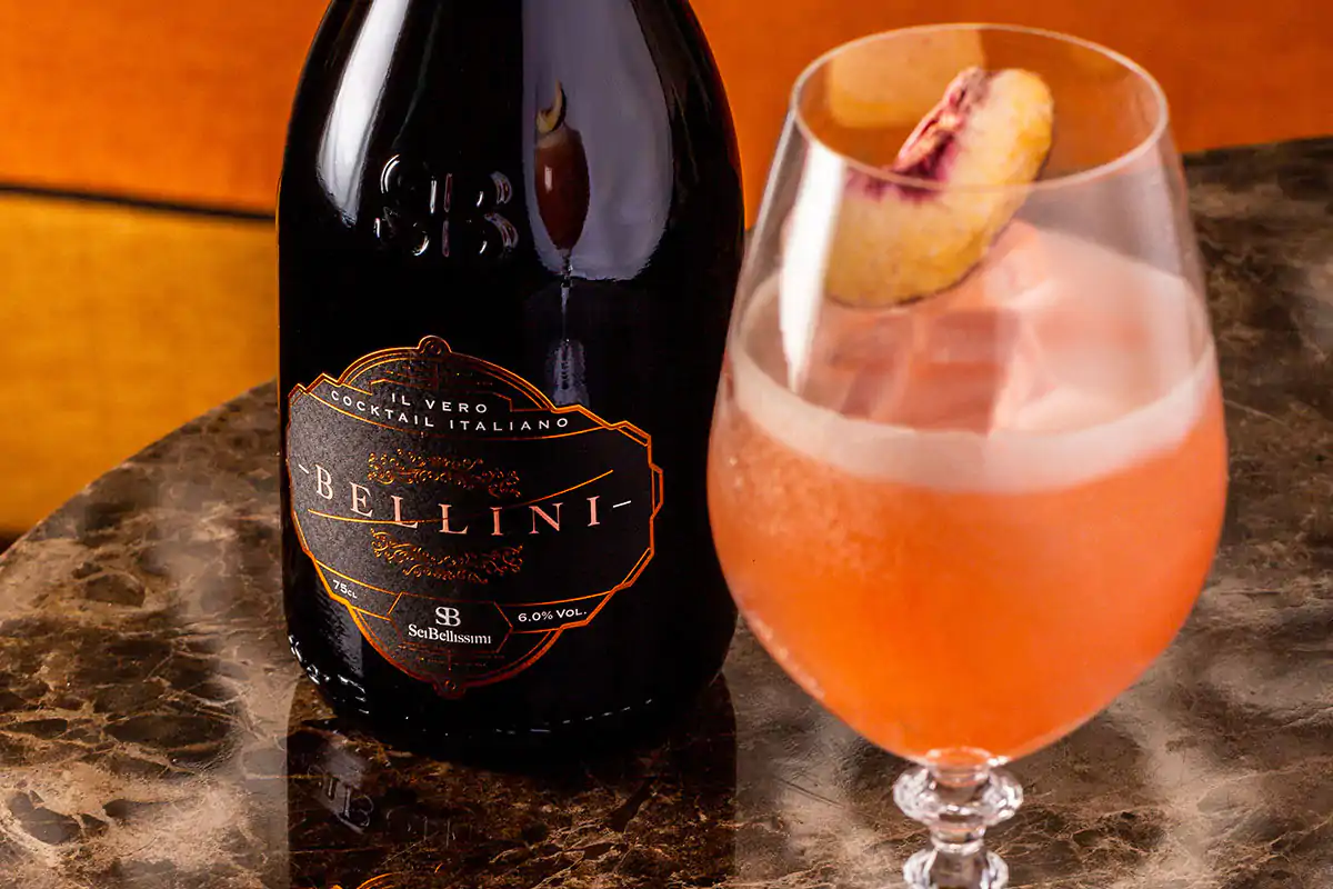Il Bellini della linea Sei Bellissimi &ldquo;Sei Bellissimi&rdquo; ready to drink Classici frizzanti rivisitati
