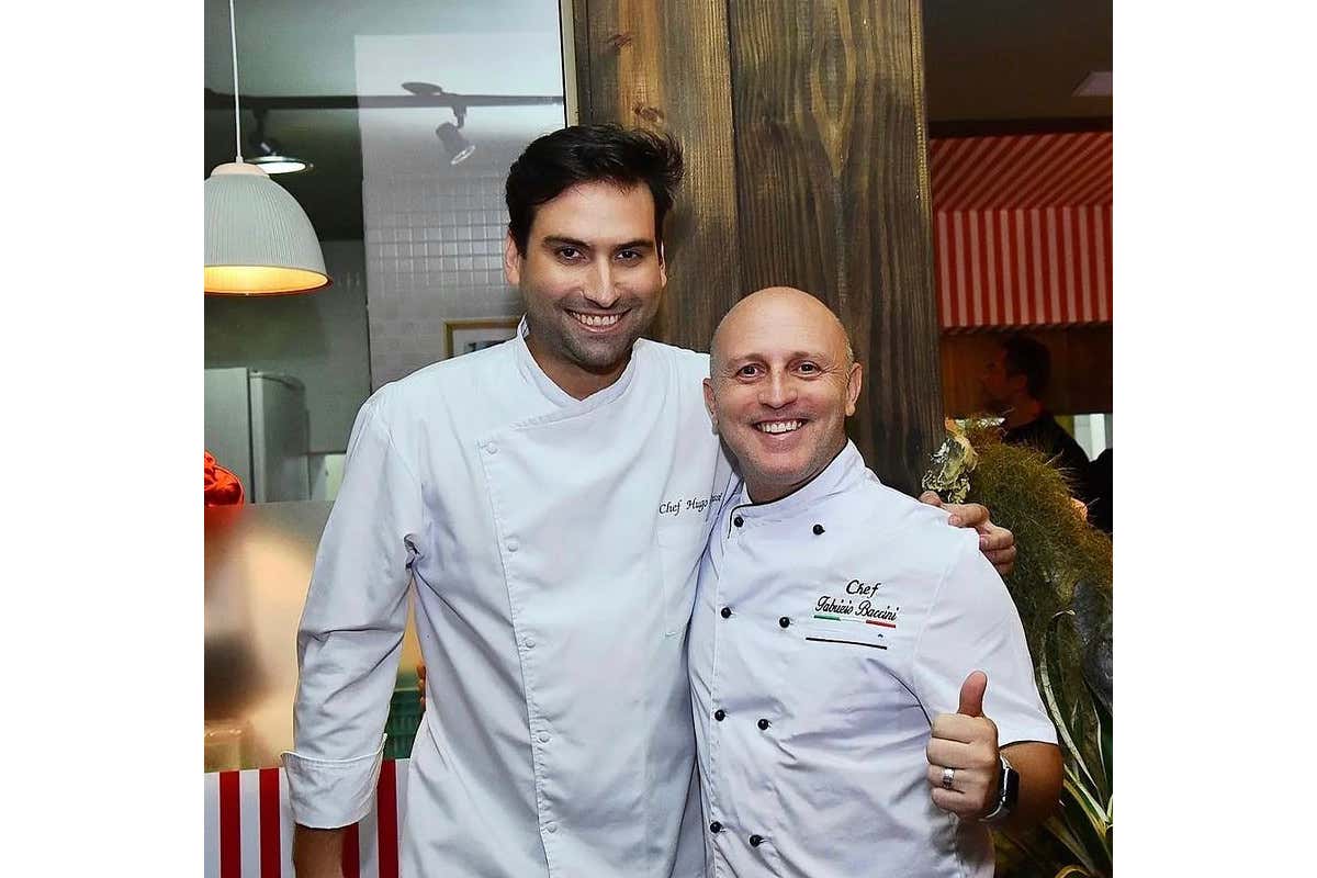 A destra, Fabrizio Baccini Cambio vita e apro... un ristorante: tre storie di chi ha scelto la cucina