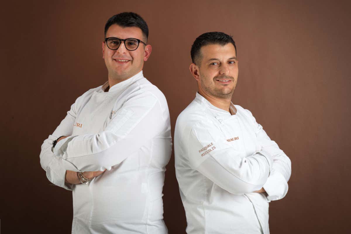 Pasquale e Gianluca Miccolis, co-titolari della Pizzeria Focacceria Paradiso di Massafra (Ta)