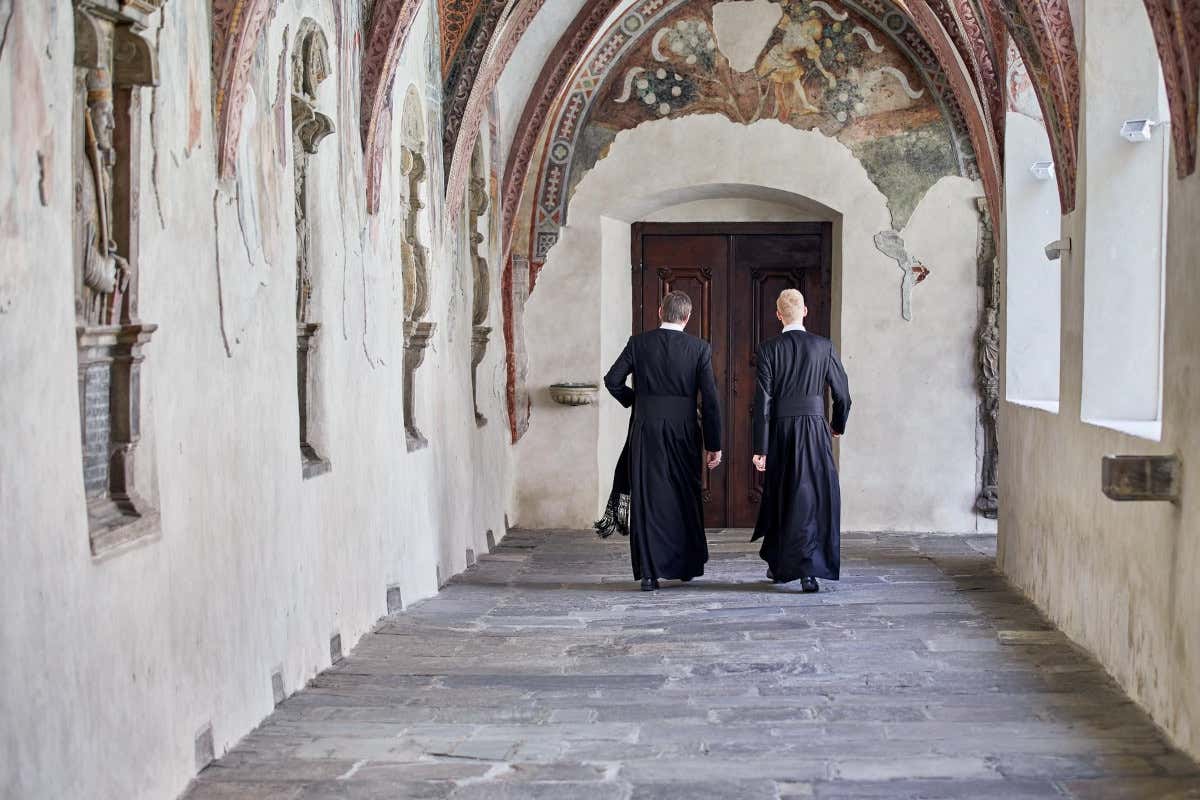 All'interno dell'Abbazia di Novacella&nbsp; L'Abbazia di Novacella festeggia i suoi 880 anni con un Sylvaner in edizione limitata