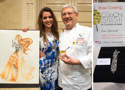 Chiara Cesaraccio e Tano Simonato