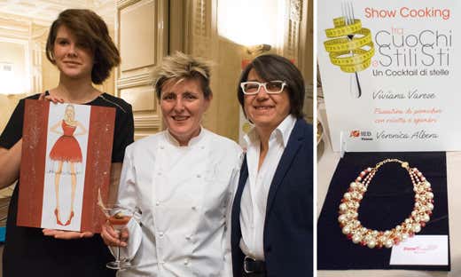 da sinistra: Veronica Albera, Viviana Varese e Sandra Ciciriello