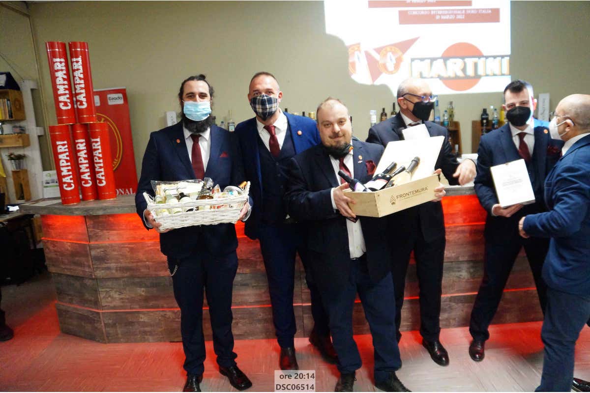 Benvenuto Cazzaniga: premio Finger Food Abi: ecco i migliori barman del Nord d'Italia
