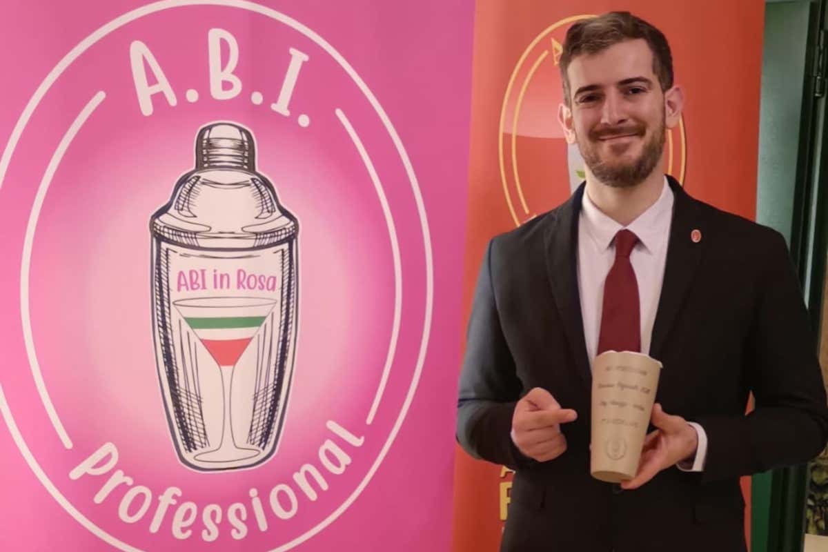 Marco Costantini, vincitore della categoria Frozen al concorso Abi Professional nelle regioni Toscana, Emilia-Romagna, Lazio-Umbria e Abruzzo-Molise svoltosi a Cervia (Ra)