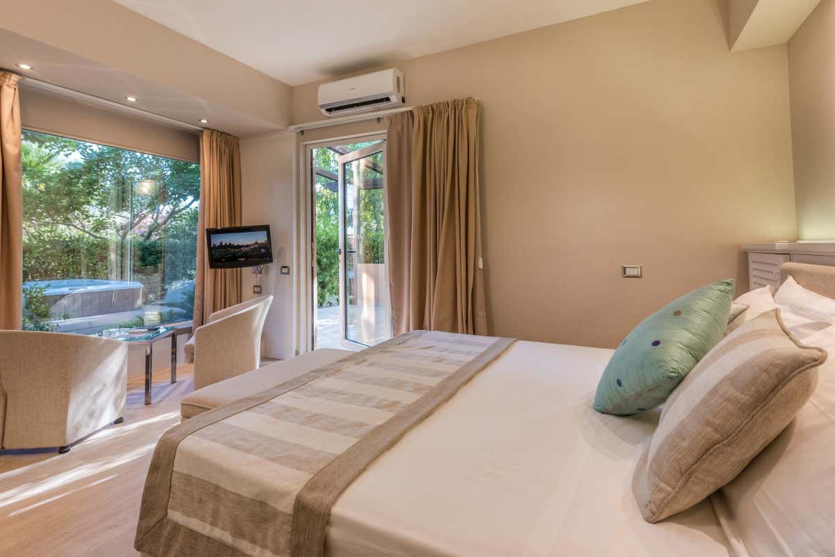 Una delle camere dell'Acacia Resort