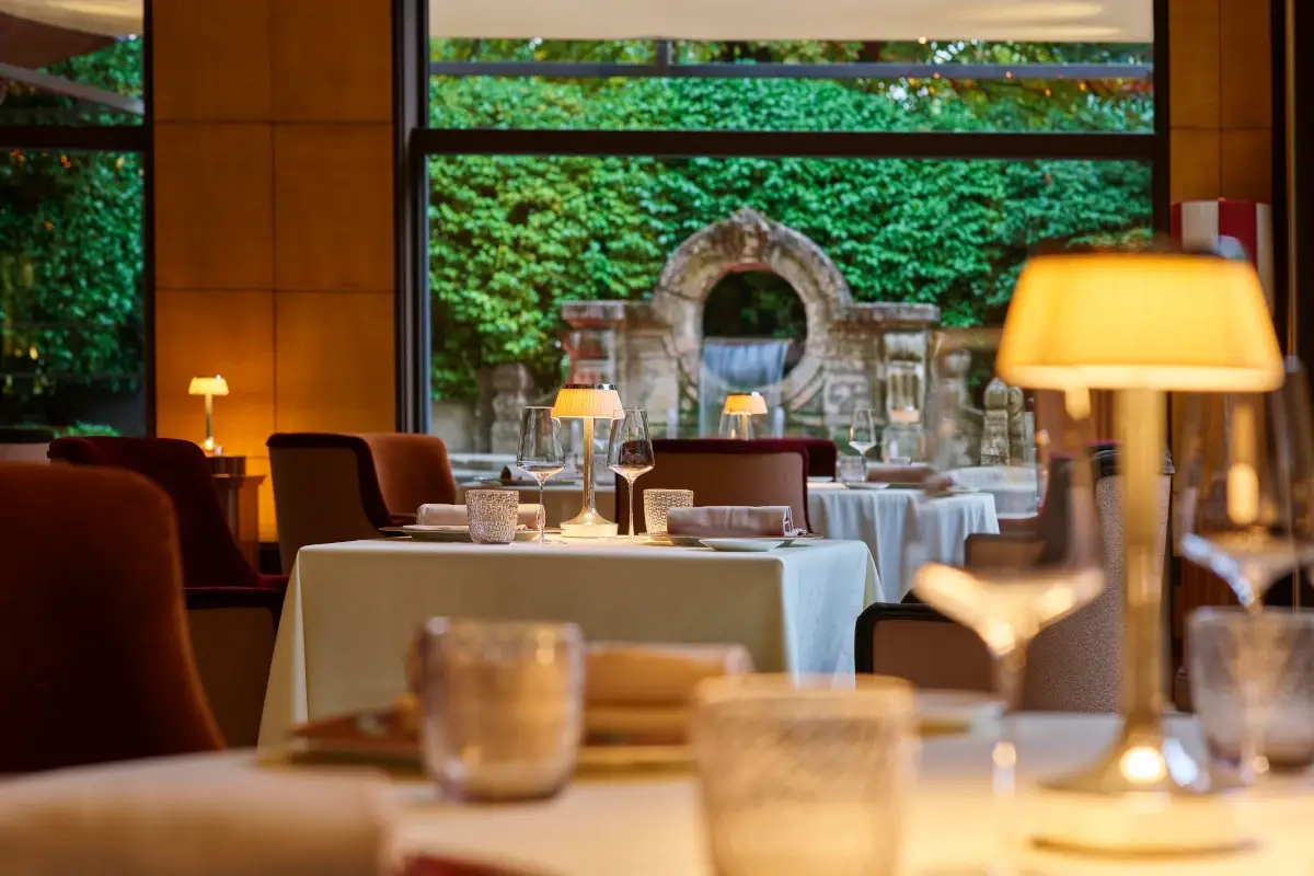 La sala dell'Acanto&nbsp; Autunno gourmet all&rsquo;Acanto dell&rsquo;Hotel Principe di Savoia