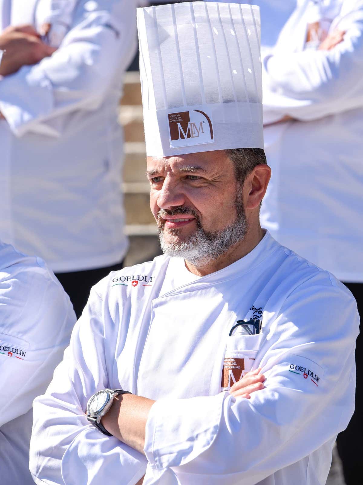 Il maestro Stefano Laghi, confermato vice presidente dell'Accademia dei Maestri del Lievito Madre del Panettone Italiano