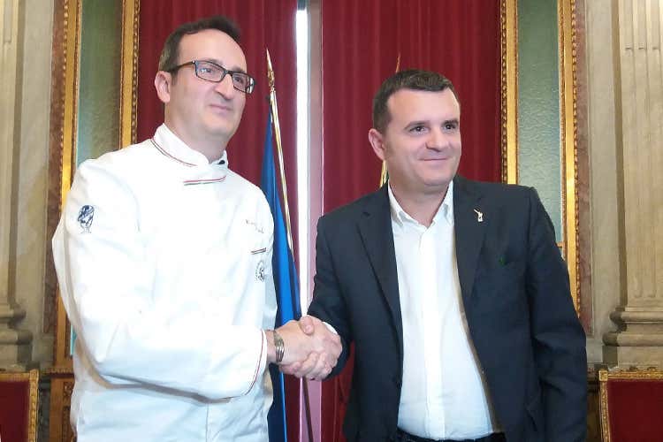 Rocco Pozzulo, Gian Marco Centinaio (Fic-Mipaaft, accordo per il Made in Italy La Cucina italiana guarda all'estero)