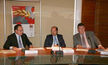 Da sinistra Gianni Mantovani, Ettore Riello, Luca Vecchiato 