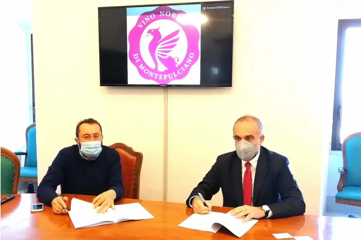 Andrea Rossi e Andrea Burchi UniCredit e Nobile di Montepulciano: accordo per gli associati