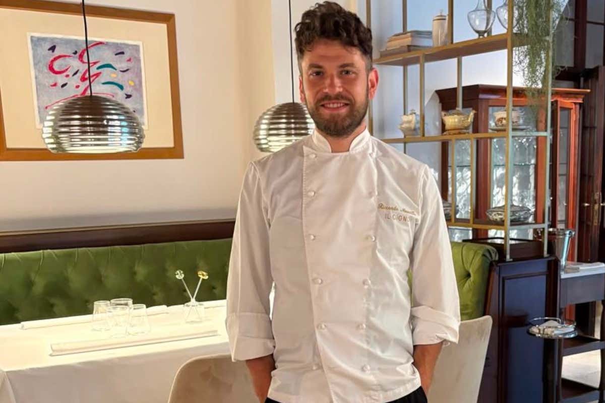 Chef Riccardo Muscillo de Il Cigno a Mantova