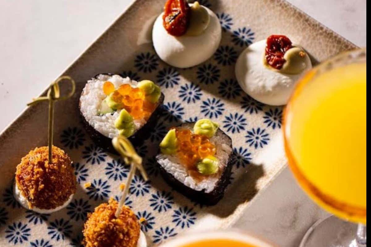 I fingers dello chef Stefano Marzetti Da Adèle il red carpet più glamour