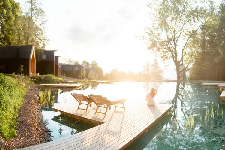 La Spa nel bosco dell'Adler Lodge Ritten (Adler Lodge Ritten Un rifugio nella natura)