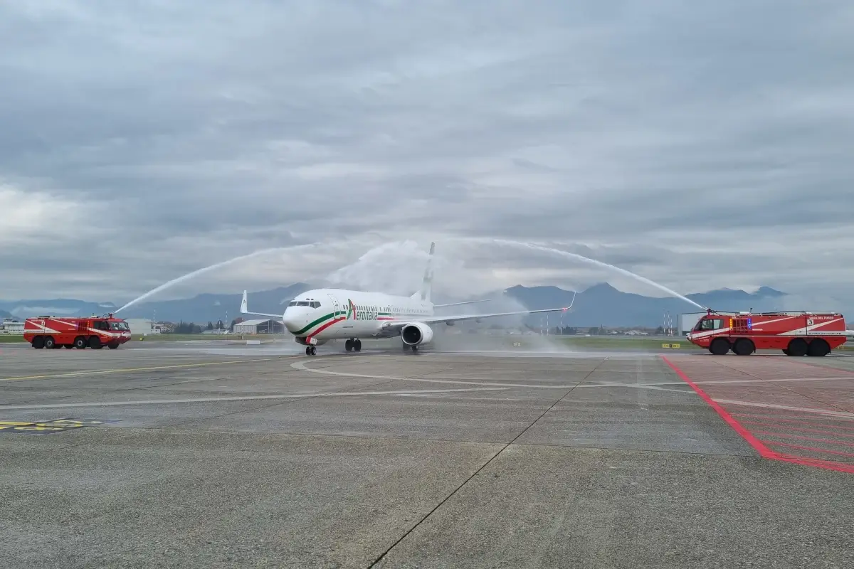 Il primo volo Aeroitalia da Bergamo a Roma&nbsp; Bergamo e Roma sono pi&ugrave; vicine: ecco i voli di Aeroitalia