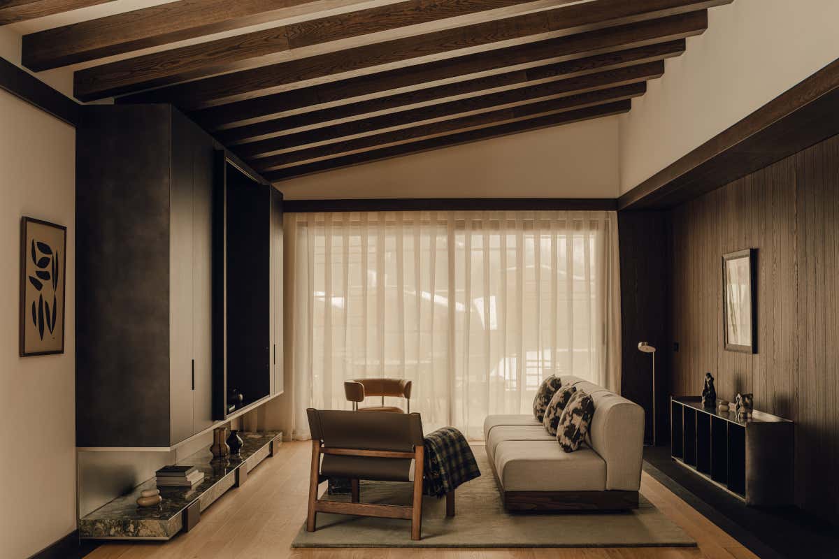 Un'elegante suite dell'Aethos