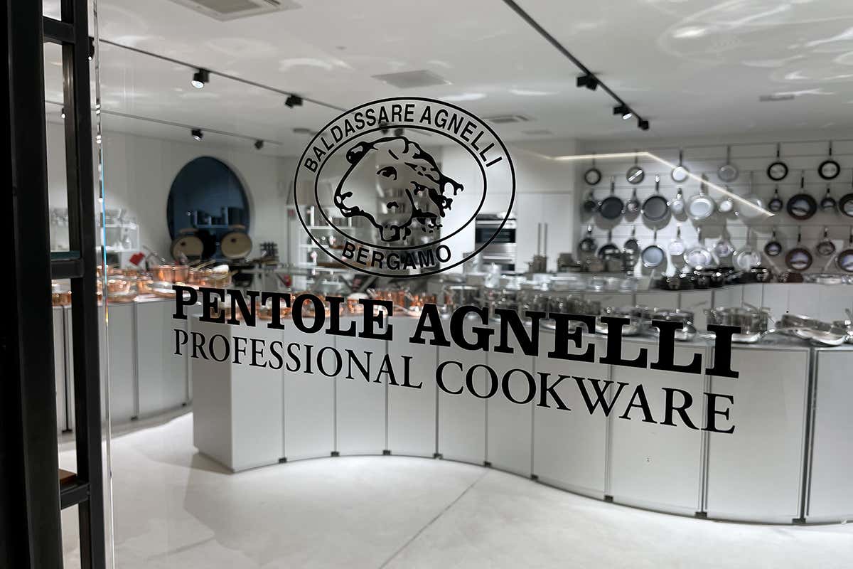 Lo showroom Agnelli Bolle Restaurant, il timbro di Pentole Agnelli sulla ristorazione bergamasca Lo showroom Agnelli Bolle Restaurant, il timbro di Pentole Agnelli sulla ristorazione bergamasca