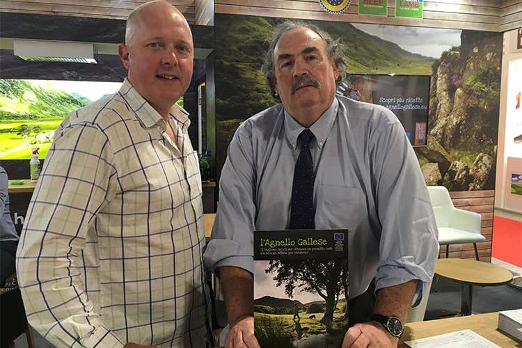 Rhys Llewelyn e Jeff Martin - Agnello e manzo gallese Igp Carni di qualit&agrave; con garanzia grass fed