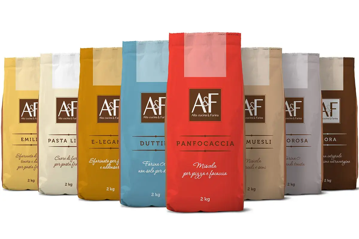 Linea A&amp;F, ad ogni piatto la sua farina