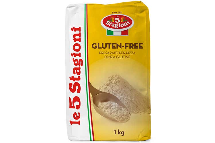 (La farina Le 5 Stagioni anche in versione gluten free)