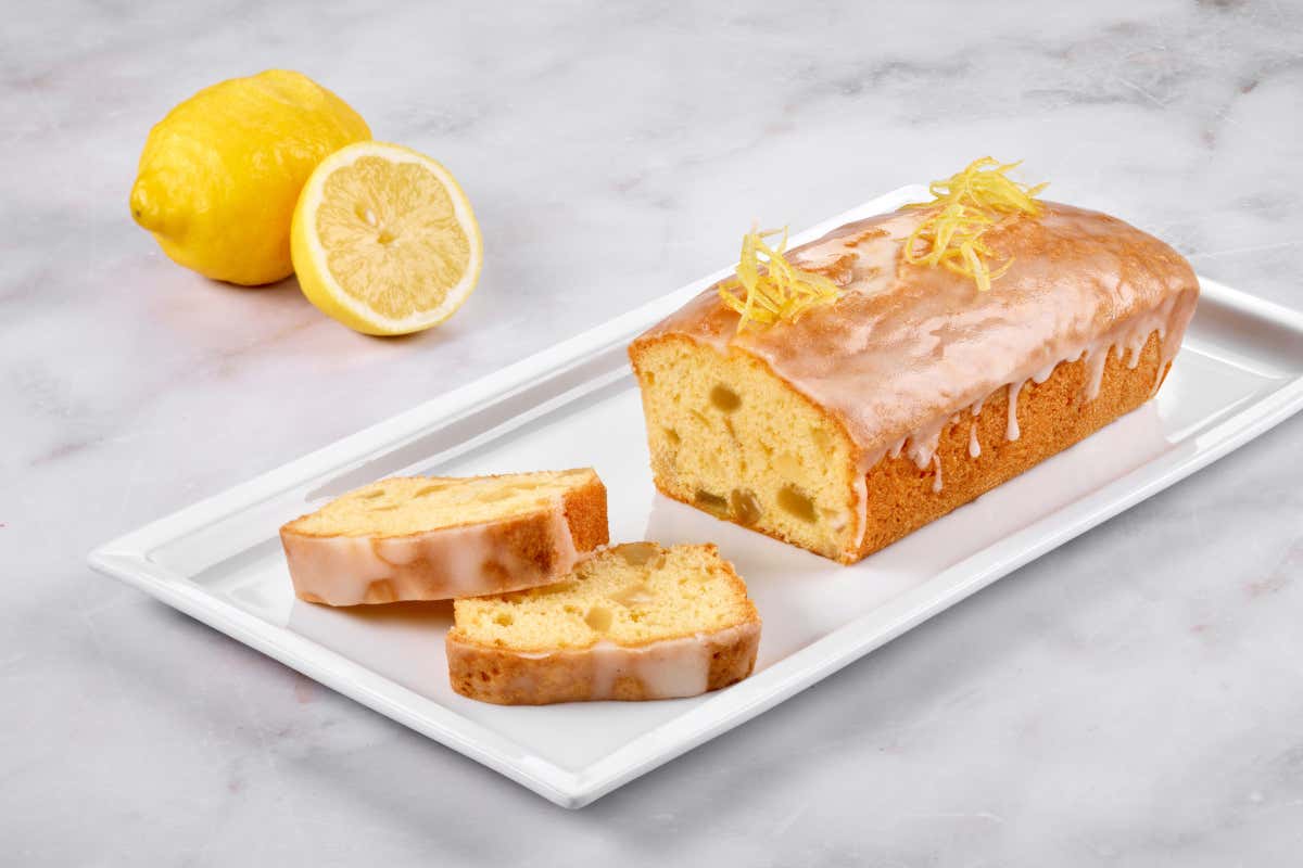 Plumcake al Limone preparato con Dolce Mix - Gran Cake Pro di Faridea