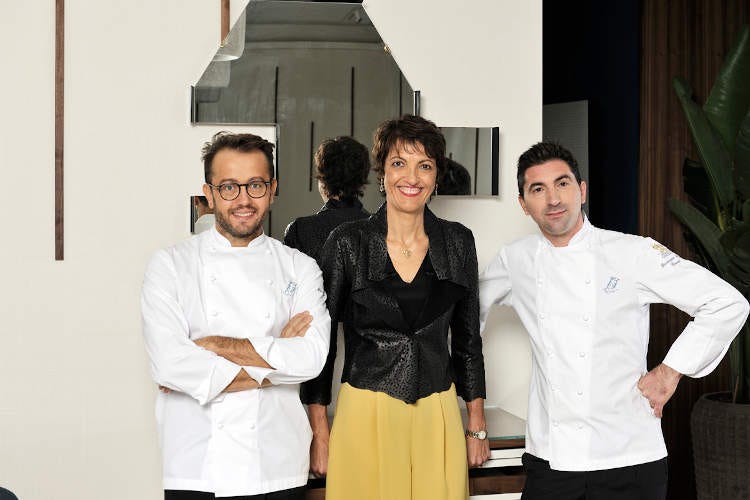 Alessandro Negrini, Stefania Moroni e Fabio Pisani - Aimo e Nadia ripartonocon un nuovo chef e nuovi menu