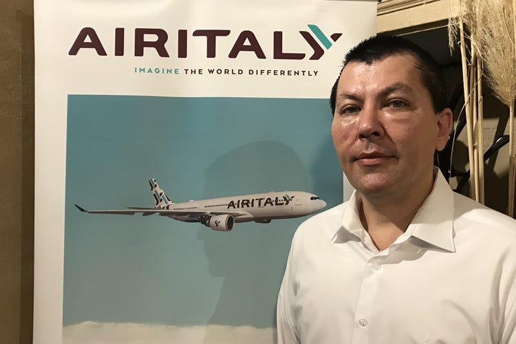 Rossen Dimitrov (Air Italy moltiplica le rotte In volo solo menu tricolori)