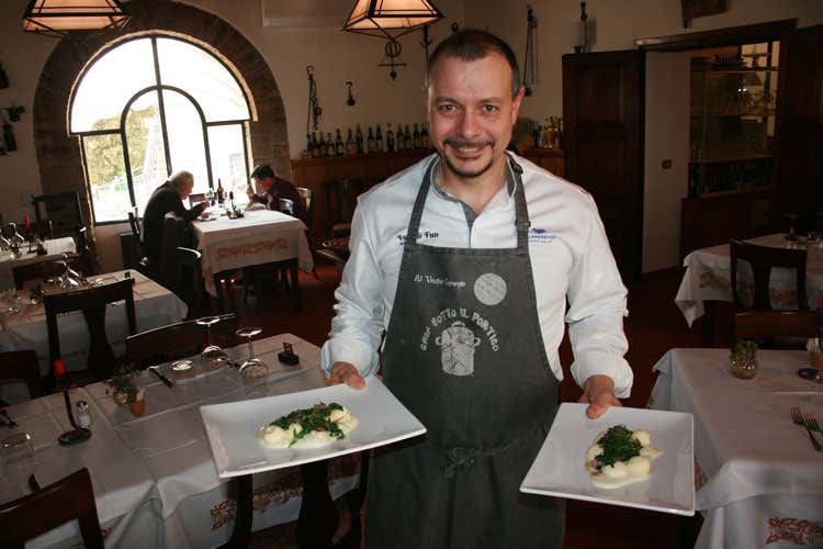 (Al Vecchio Convento, hotel e cucina in un palazzo del Settecento)