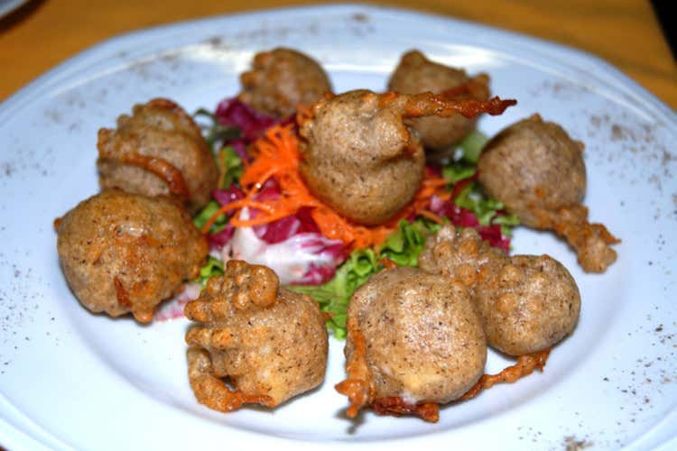 Il menu del ristorante Al Filò cambia di continuo (in base alle disponibilità)