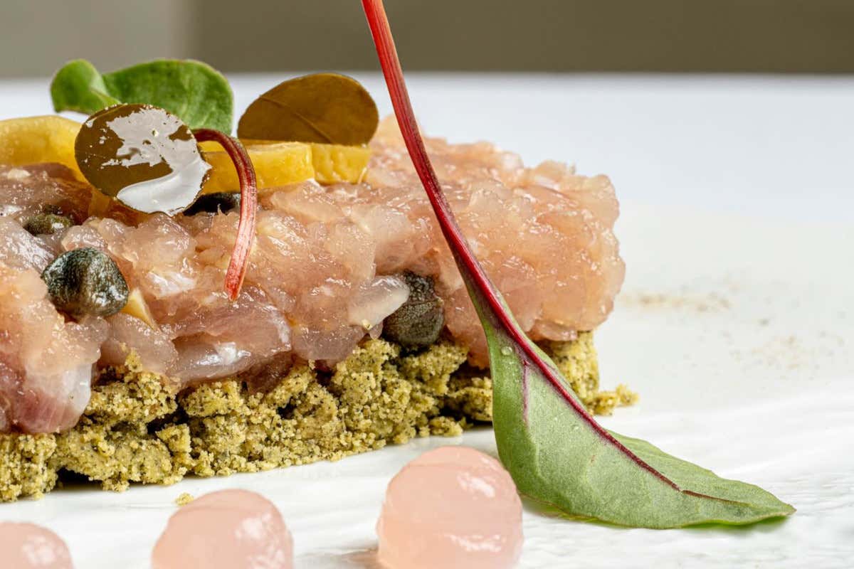 La tartare di coregone del QB Duepuntozero