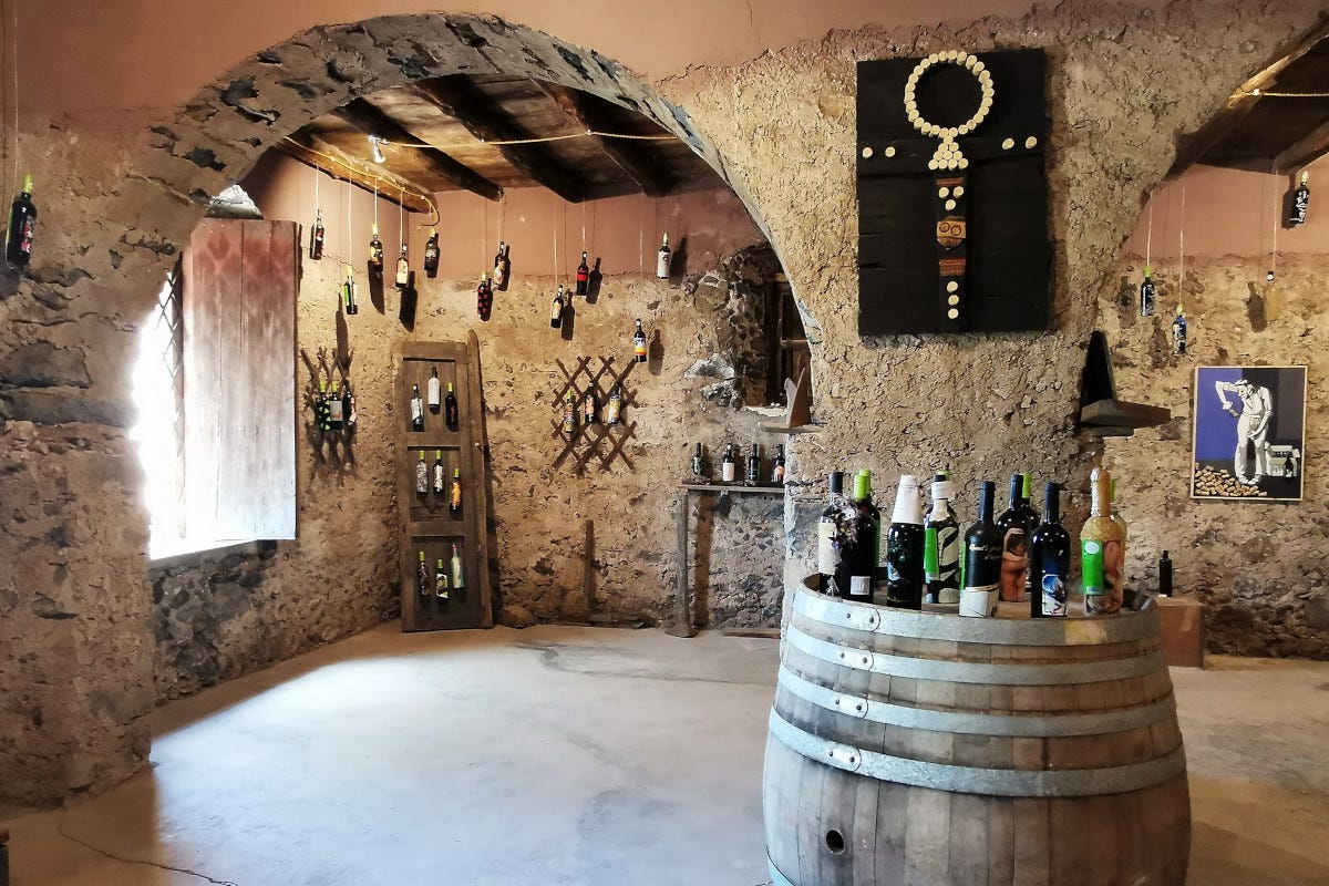 Il museo di Al-Cantara Sull'Etna a caccia di vini d'autore