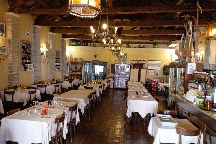 Al Cantinon, a Comacchio un ristorante in un'antica cantina