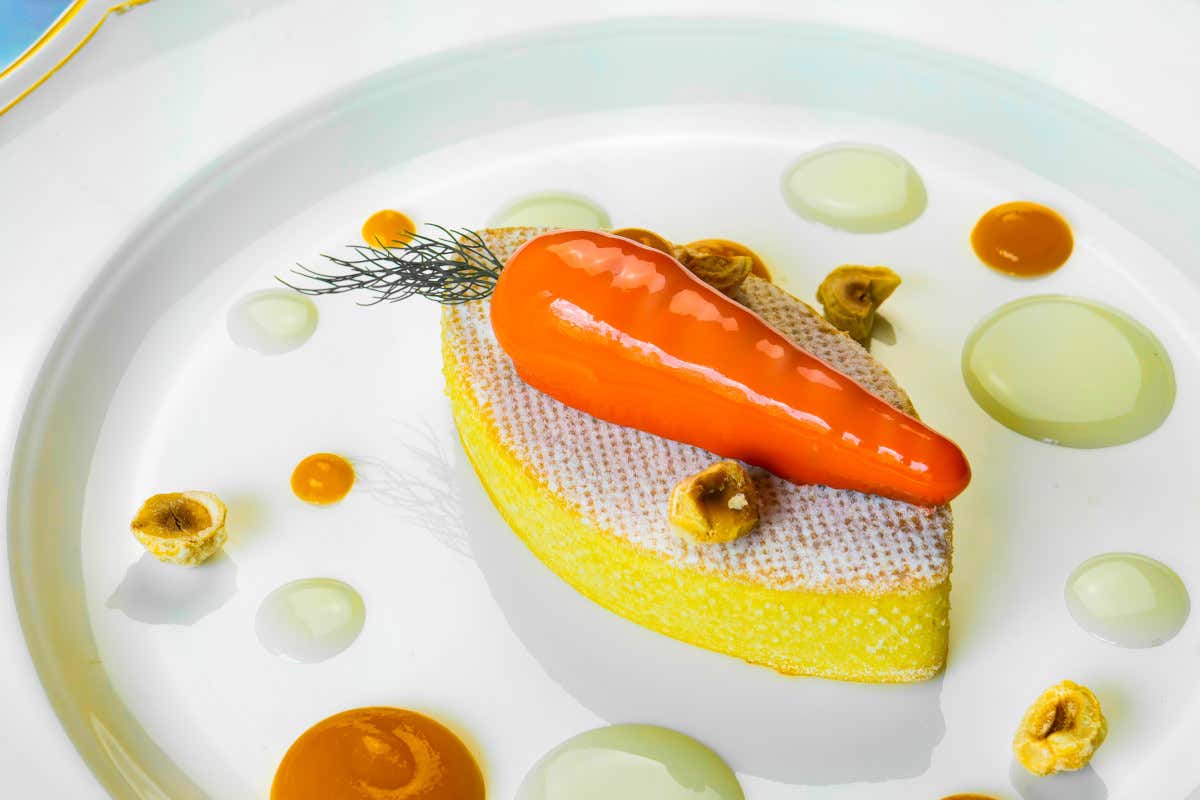 Ion Koman porta la sua arte al ristorante milanese di Alessandro Borghese