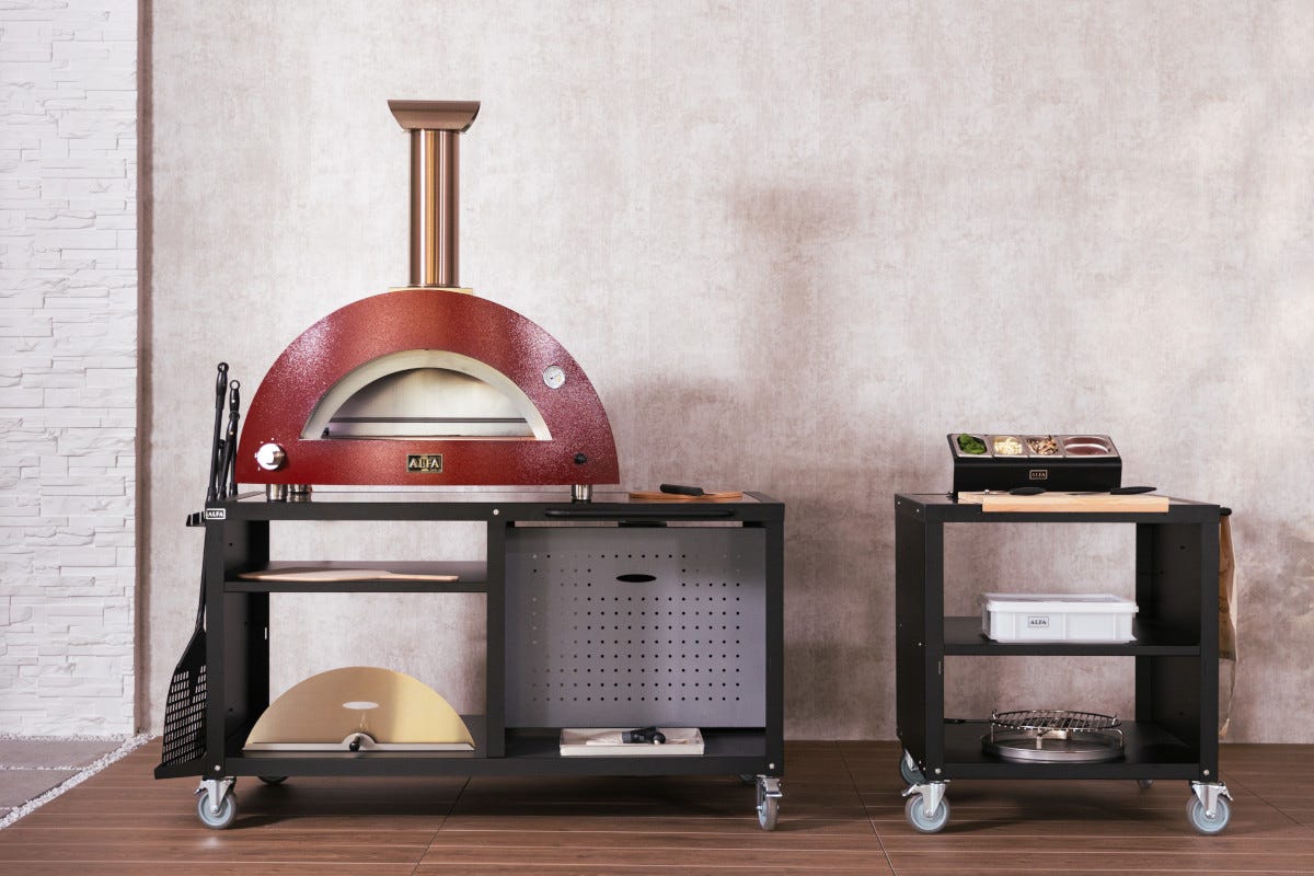 Pizza perfetta e barbecue da sogno con Alfa Forni Cooking Station
