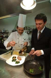 Alfredo Chiocchetti e Alessandro Bettucchi