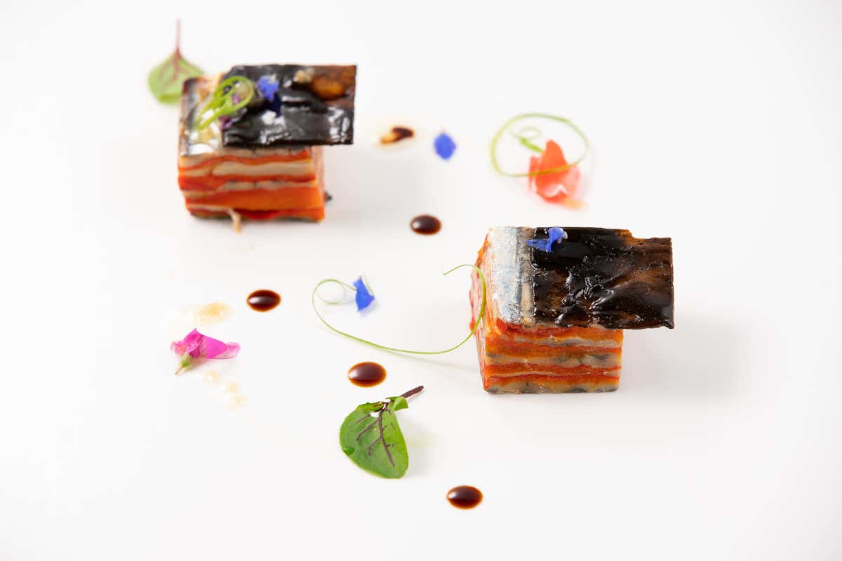 Alici (foto Lorenzo Moreni) Corrado Parisi è il nuovo cuoco del Ristorante Al Pappagallo di Bologna