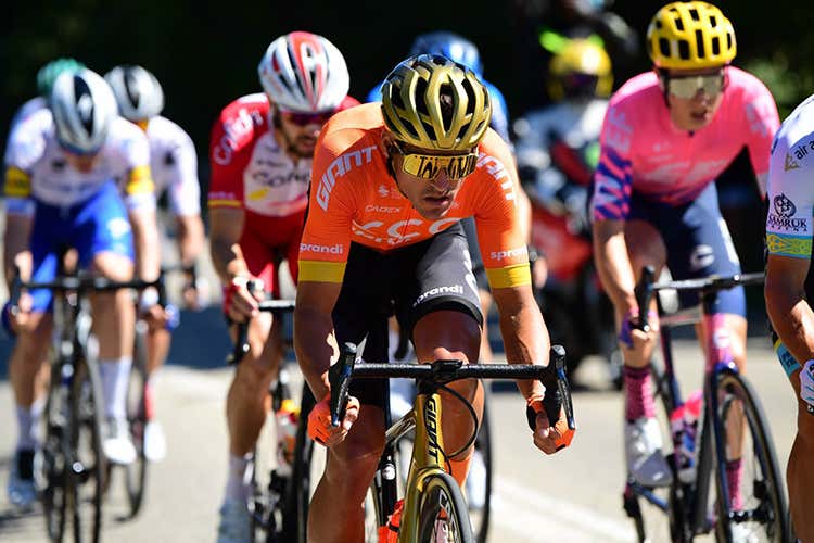 Greg Van Avermaet durante una tappa di questo Tour - Alimentarsi al Tour de France Con il covid, nel menu c'è la zucca