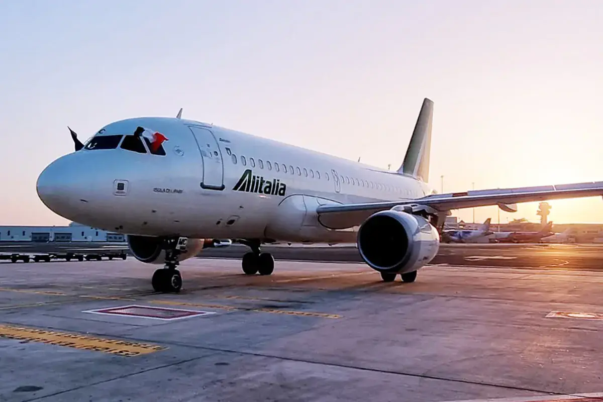 Un velivolo Alitalia Per Ita (ex Alitalia) si avvicina la ripartenza. Nel 2025, 105 velivoli?