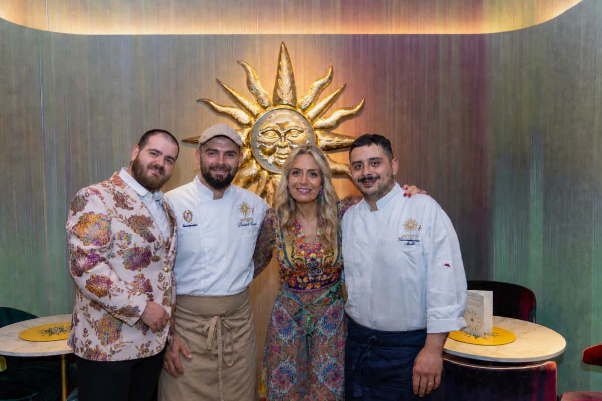 Davide Gelormini, Daniele Creti, Sabrina Corbo e Peppe Ajello
