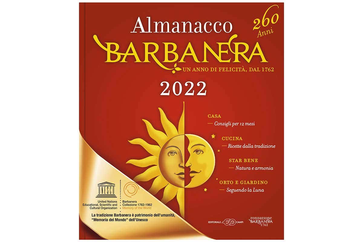 La cover dell'edizione 2022 disponibile in edicola e libreria dal 23 ottobre L'Almanacco Barbanera compie 260 anni, online una collezione storica