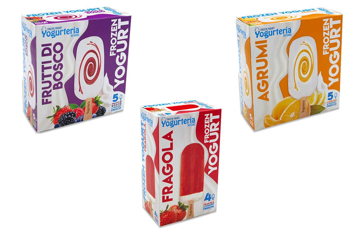 Yogurteria Merano ha ampliato la gamma degli Stecchi Frozen Yogurt Idee nuove per rinfrescare l&rsquo;estate I gusti che rallegrano il palato