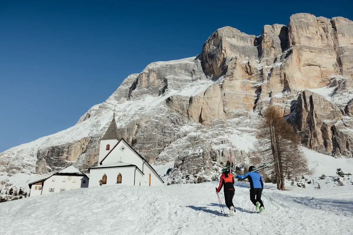 Santa Croce in Alta Badia (foto Alex Moling) Alla Roda dles Saus i sapori locali sulle piste dell’Alta Badia