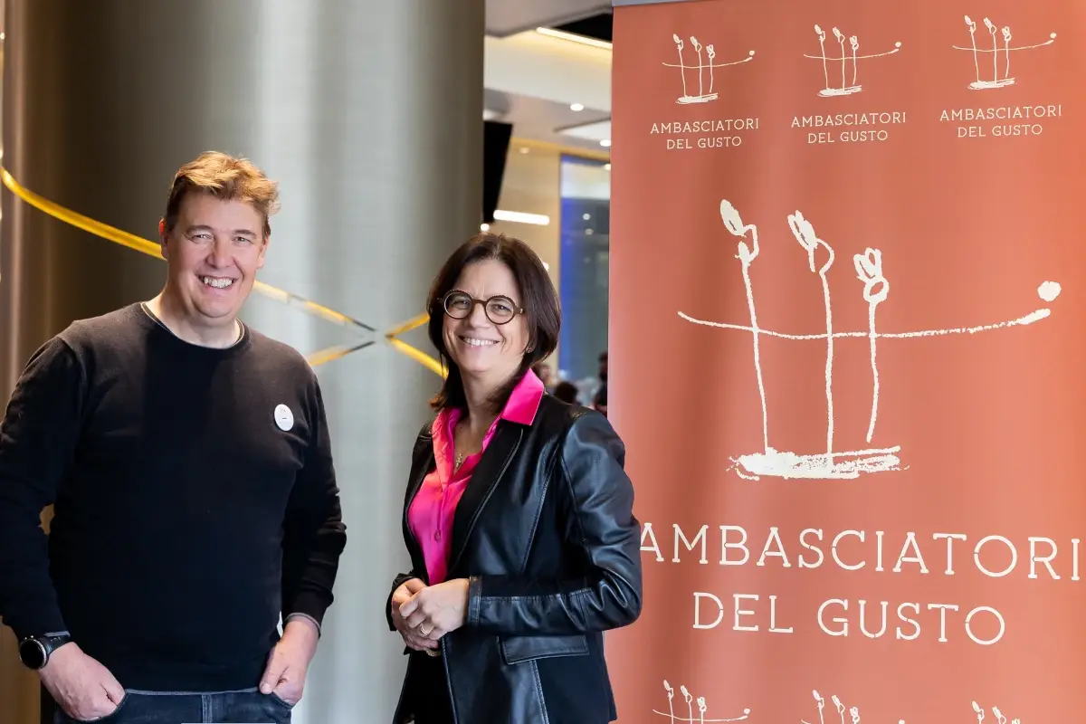 Alessandro Gilmozzi e Mariella Caputo Ambasciatori del gusto: Alessandro Gilmozzi &egrave; il nuovo presidente