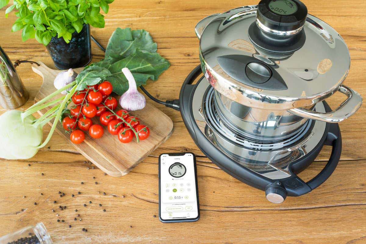 Meno consumi di energia in cucina grazie sistema di cottura AMC Premium