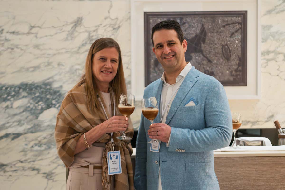 Paolo Griffa ospita il caffè Panama Geisha da record mondiale ad Aosta Paolo Griffa ospita il caffè Panama Geisha da record mondiale ad Aosta