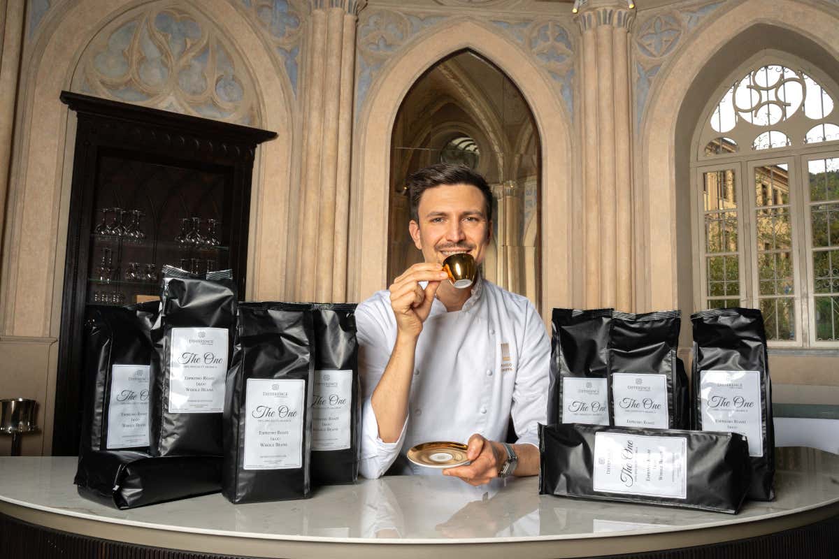 Paolo Griffa ospita il caffè Panama Geisha da record mondiale ad Aosta