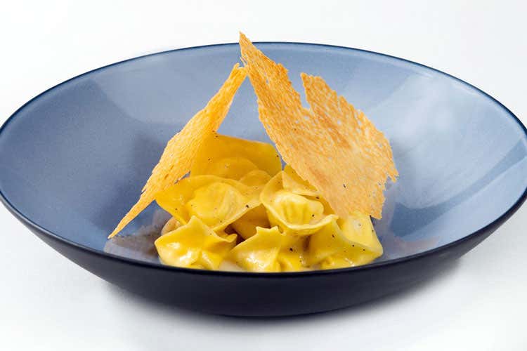 Cappellacci cacio, pepe e pere - Amitrano sbarca a Capri e dedica un menu agli under 40