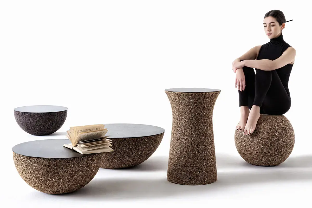 Suber, il design del futuro che d&agrave; nuova vita al sughero