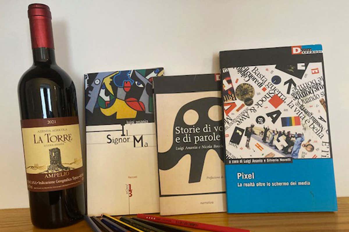 Vino e letteratura: il doppio binario di Luigi Ananìa Vino e letteratura: il doppio binario di Luigi Ananìa