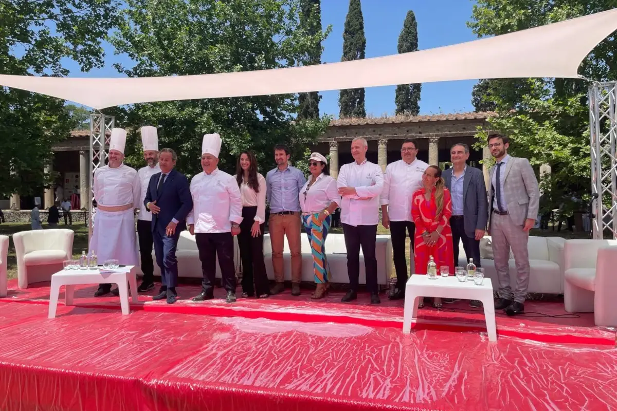I relatori del congresso a Pompei&nbsp; Arte, cultura, ambiente, turismo: i maestri pasticceri di Ampi ripartono da qui