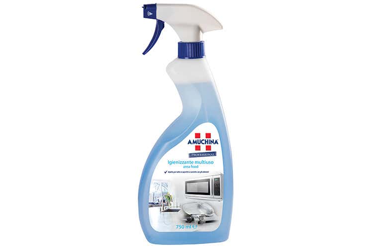 Amuchina Professional Igienizzante multiuso area food (Amuchina Professional, igiene e forza sgrassante efficace e delicata) Amuchina Professional Igienizzante multiuso area food (Amuchina Professional, igiene e forza sgrassante efficace e delicata)